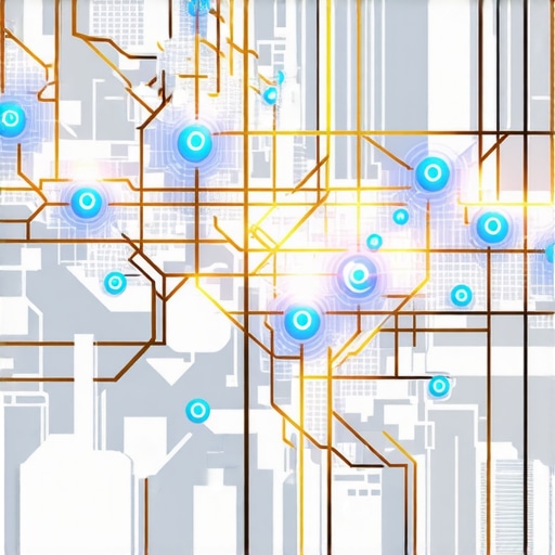 Diagram showing how local authority stacks and cloud nodes connect to a central business entity for SEO.