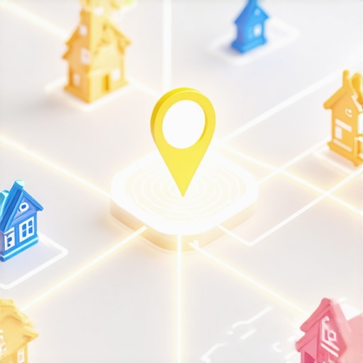Visualizing Local Entity Authority Stacking A map pin connected to local community nodes illustrating high-relevance local SEO stacking.