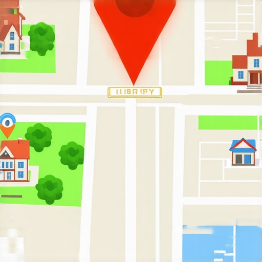 Visualizing Local Entity Syncing and Neighborhood Backlinks Digital map showing local business entity connections and hyper-local backlinks.