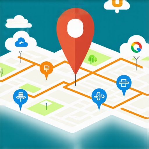 Visualizing a Local SEO Authority Stack Illustration of a multi-cloud entity stack for local business ranking.
