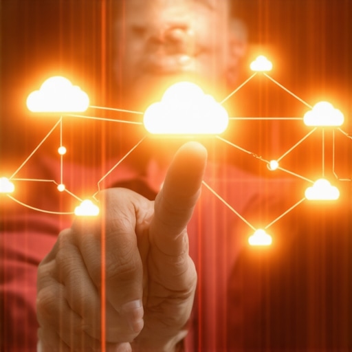 Visualizing the complexity of a local authority stack An illustration showing how cloud nodes connect to build local SEO authority.
